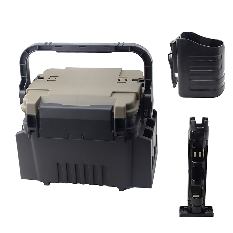 Fishing Kayak Crate - Grande caixa de pesca organizador multi-função