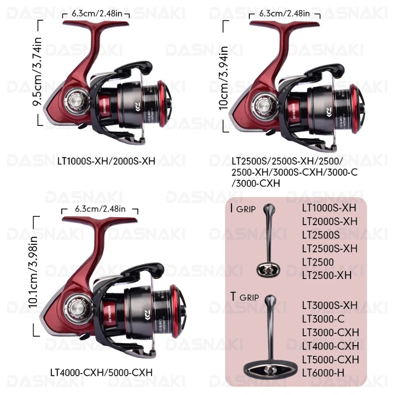 Daiwa Reel Fuego - Carretilha de Pesca DAIWA Original CS
