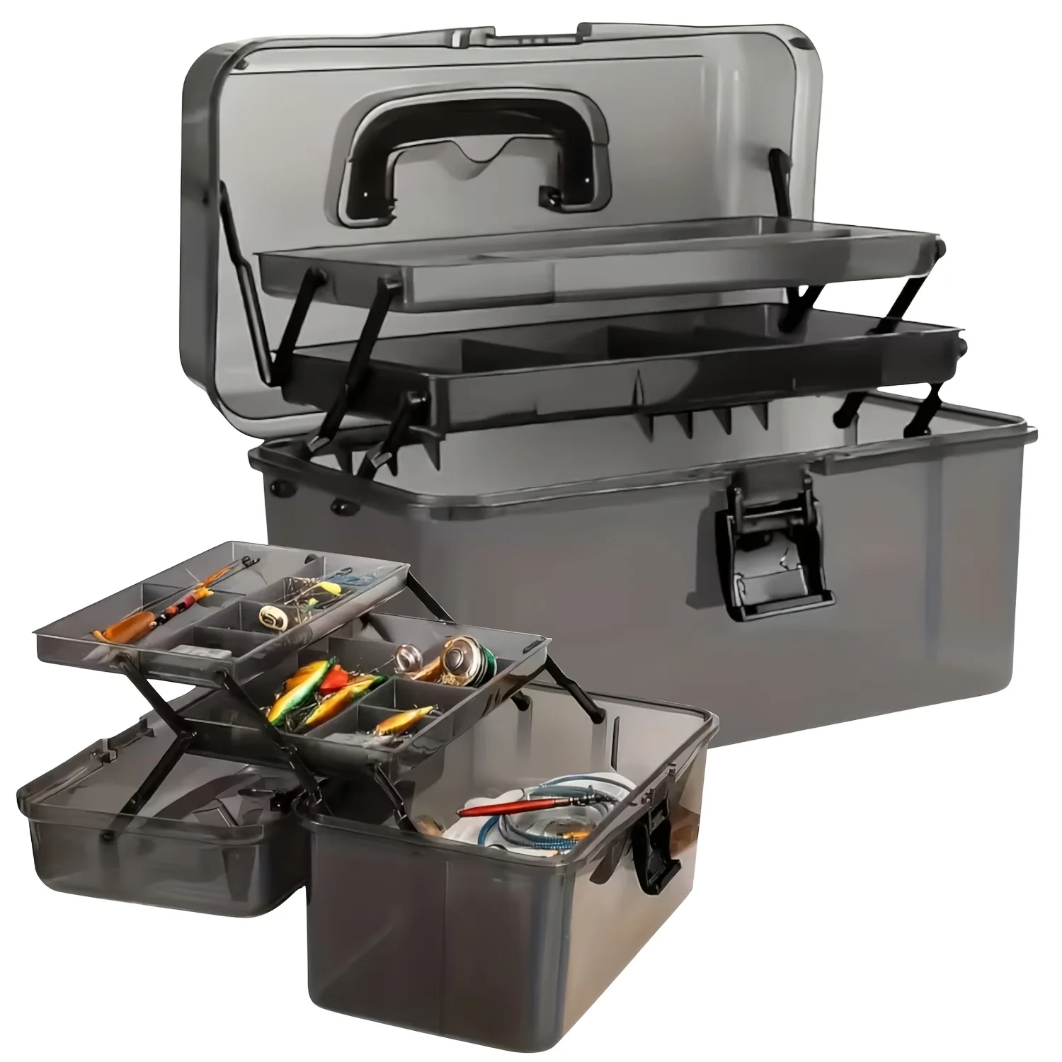 Fishing Kayak Crate - Caixa de Equipamentos de Pesca Durável