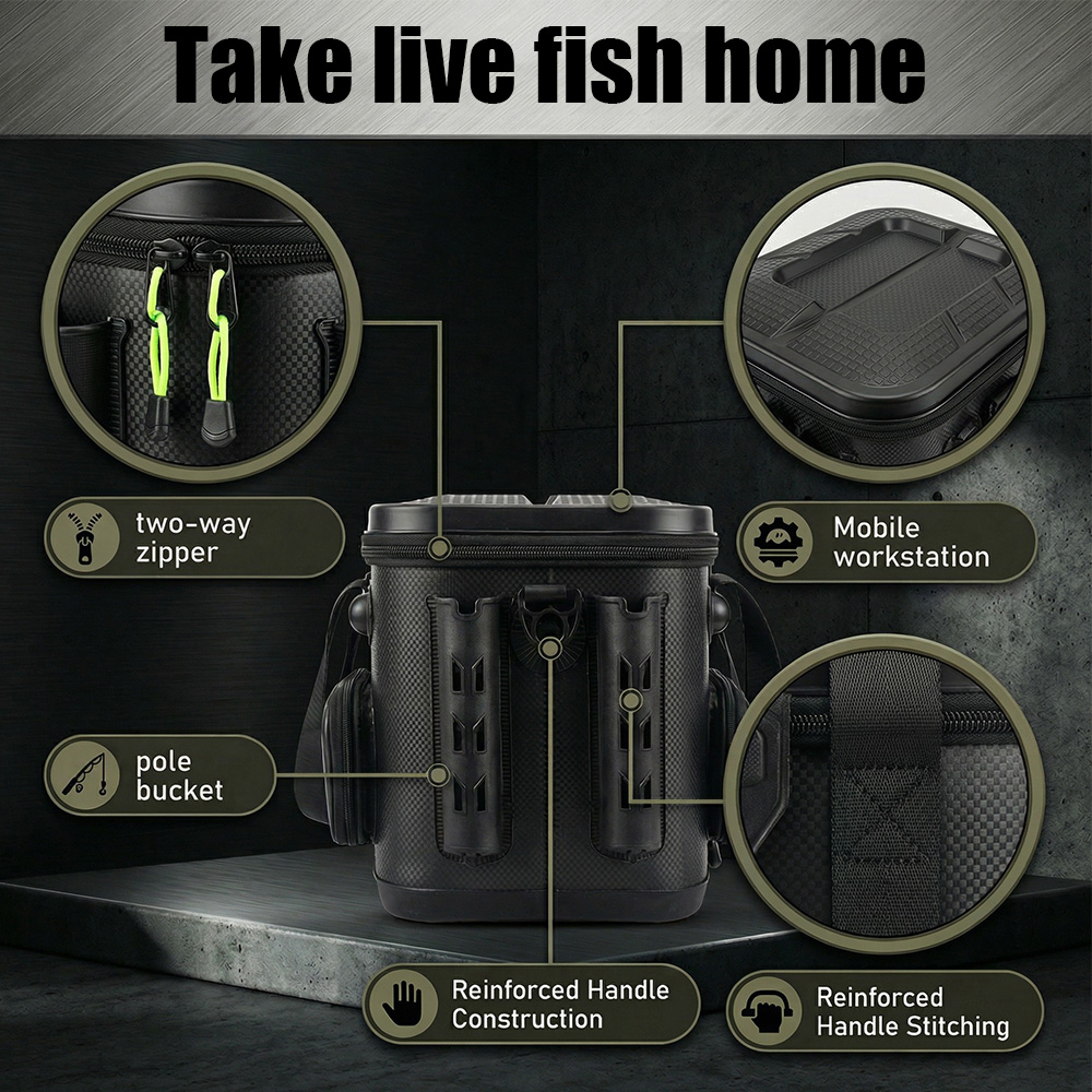 Caixa de Pesca Rígida de EVA 3 - Fishing Kayak Crate avaliação e preço