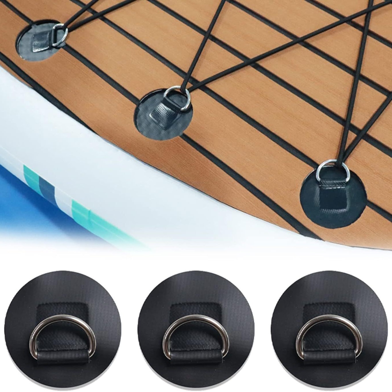4 Peças de Anel D Circular de  - Fishing Kayak Rod Holder avaliação e preço