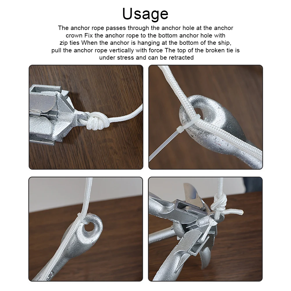 Âncora dobrável de aço inoxidá - Fishing Kayak Rod Holder avaliação e preço
