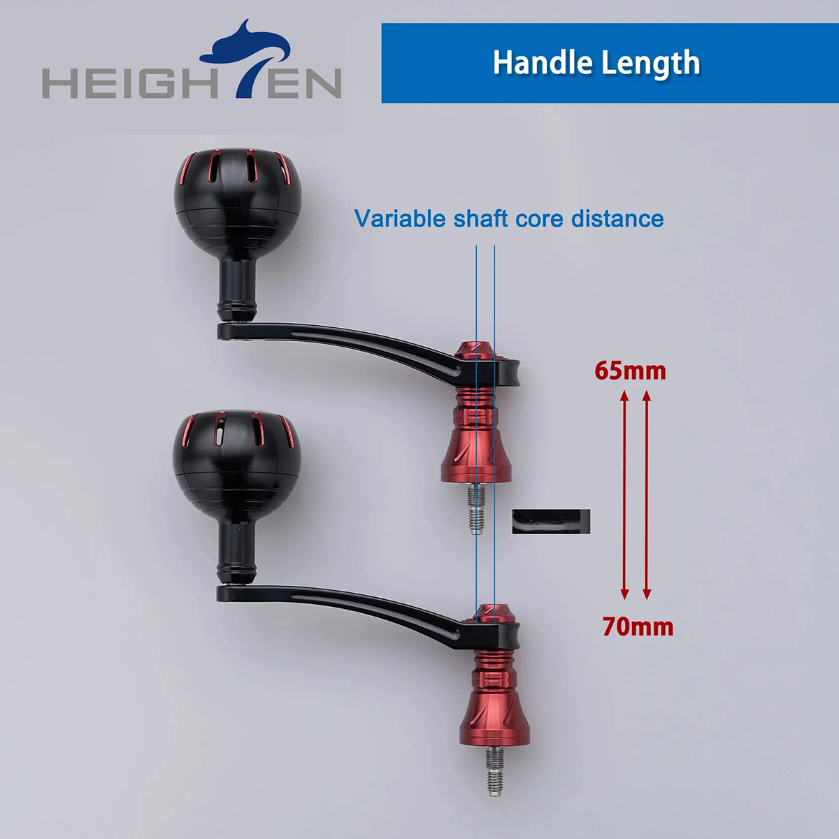 65mm-70mm Spinning Reel Handle - Shimano Reel Stradic avaliação e preço