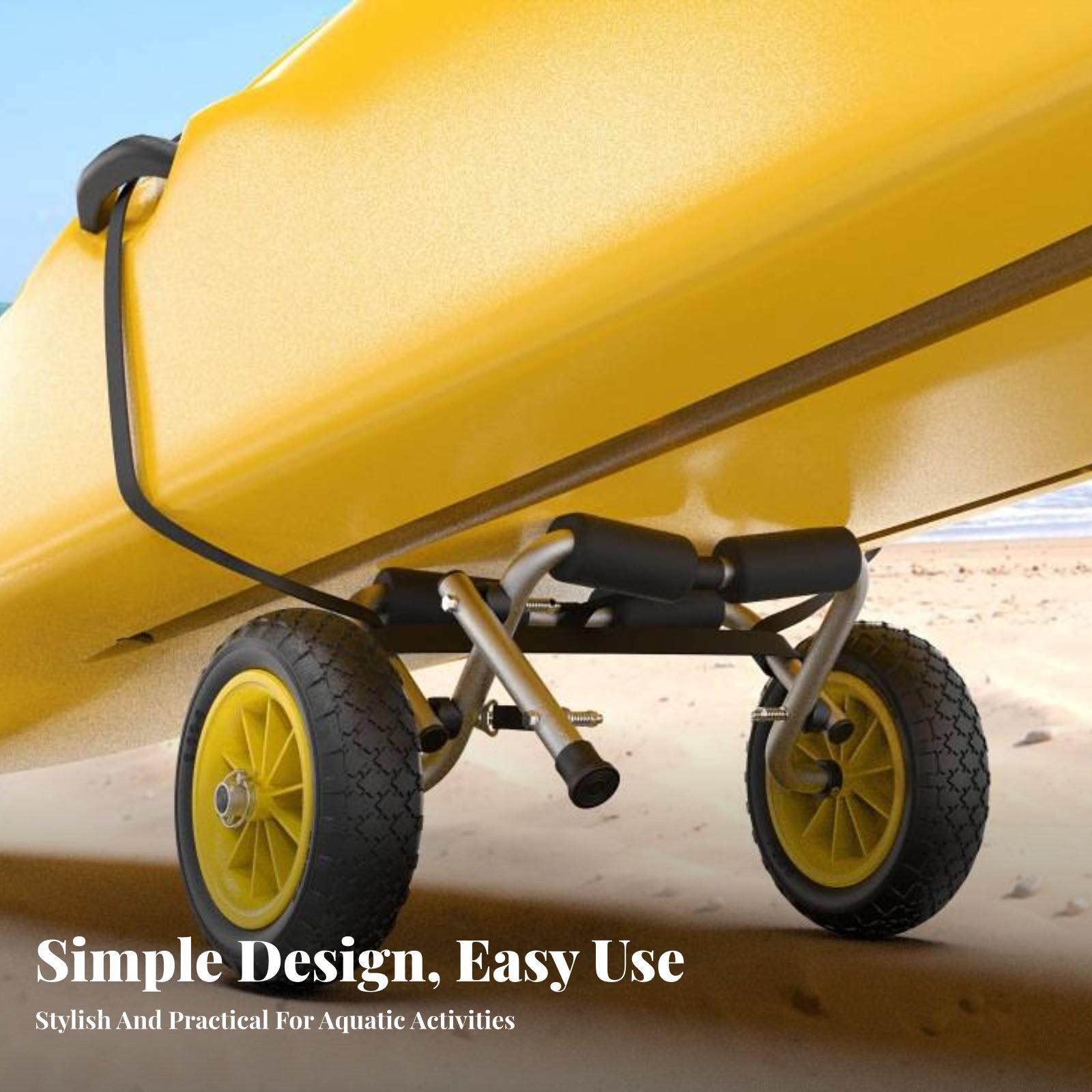 Carrinho de Transporte Dobráve - Fishing Kayak Cart avaliação e preço