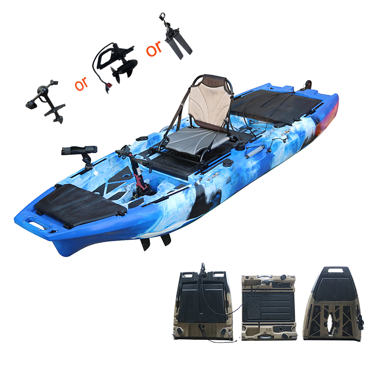 Novo Caiaque de Pesca Modular  - Fishing Kayak Paddle avaliação e preço